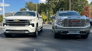 2025 Chevrolet Silverado 1500 High Country VS 2025 GMC Sierra 1500 Denali!