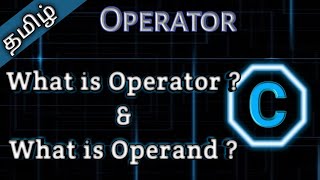 13.Operator - Types of Operator-Arithmetic Operator in c in || Tamil Tamil Pro Techniques ||