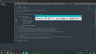 Python threading.. Threads in python. | daemon=True in thread