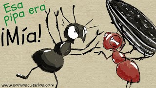 ¡Esa pipa era mía!🐜🐜 El cuento de la lechera [📚🎙️🎬  CUENTOS PARA NIÑOS]