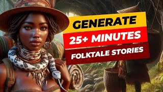 How to write Longer FolkTale Story script using ChatGPT | African folktale stories | folklore