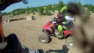 honda 400ex at the badlands Attica In.