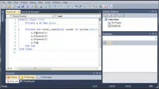 Visual Basic - 83 - Queues