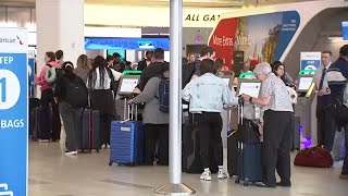 Storms cause delays at local airports ahead of holiday weekend