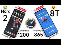 OnePlus Nord 2 vs OnePlus 8T Speedtest Comparison Snapdragon 865 vs Dimensity 1200 Shocking Results😱