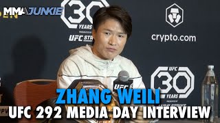 Zhang Weili Channels Bruce Lee Ahead of Title Defense, Plans to 'Fight Like Water' | UFC 292