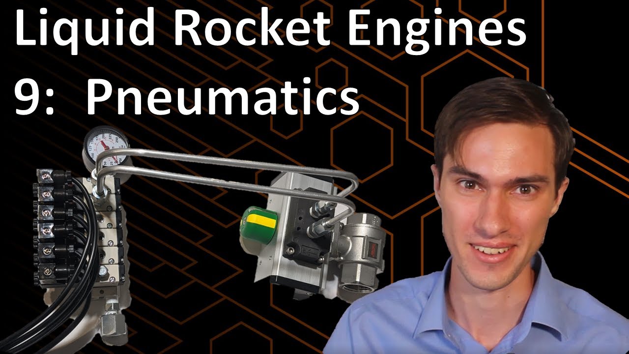 Liquid Rocket Engines 9: Pneumatics And Moving The Main Valves - YouTube