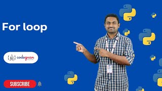 For loop in Python | Python Tutorials - 2022 | Codegnan