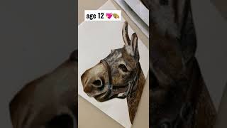 HORSE DRAWING ✍️ 💗 audio by super Rae dizzle