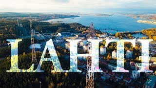 Lahti - Aerial views from City of Finland