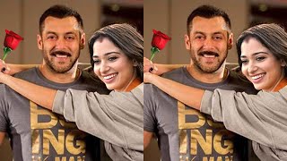 OMG🥰Salman Khan Surprises His Girlfriend Tamanna Bhatia With Beautiful Flowers| Tamanna with salman