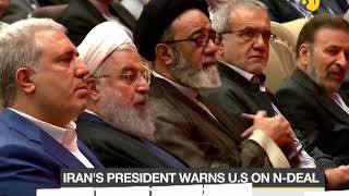 Iran president Hassan Rouhani warns US on nuclear deal