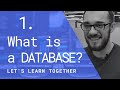 We Learn SQL #1 | What is a database?