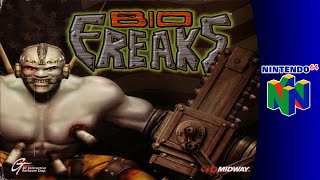 Nintendo 64 Longplay: Bio F.R.E.A.K.S.