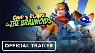 Chip ‘N Clawz vs. The Brainioids - Official Announcement Trailer