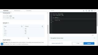 Redistributing Chocolates CodeChef solution || Starter 76 codechef contest
