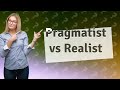 Is a pragmatist a realist?