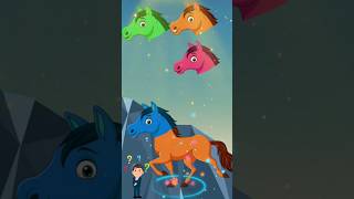 ❓ The cute horse puzzle game 🦆#shorts❓ #puzzlegame #new #videos #cartoon #viral🤔 #tiktok #haed🕊️end