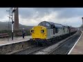 heritage diesel locomotives 47555 37109 50015 40012 ramsbottom east lancashire railway diesel gala