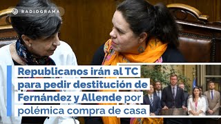 Republicanos irán a TC para pedir destitución de Fernández y Allende por fallida compra de casa (RD)