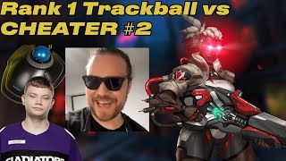 RANK 1 Trackball player ft/ LhCloudy \u0026 ML7 VS Cheater ┃ Overwatch 2