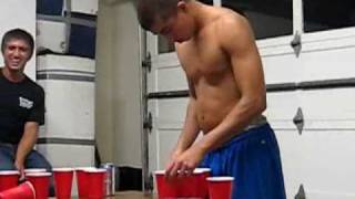 beer pong in the oc