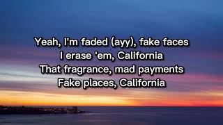 Lirik Lagu 'Rich Brian, NIKI & Warren Hue' - California (Easy Lyrics)