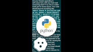 Python - Threading and a While True Loop #shorts