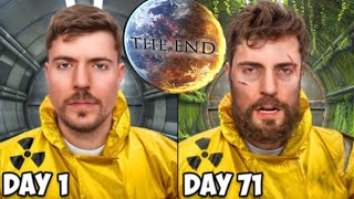 Survive 100 Days in Nuclear Bunker, Win $500,000 Mr Beast‬  Hindi language Video