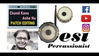 PATCH EDITING - Chand Kano Ashe Na Amar Ghore | SPD20/20X | Roland | Octapad | Percussion