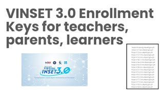 HOW TO REGISTER VIRTUAL INSET 3.0