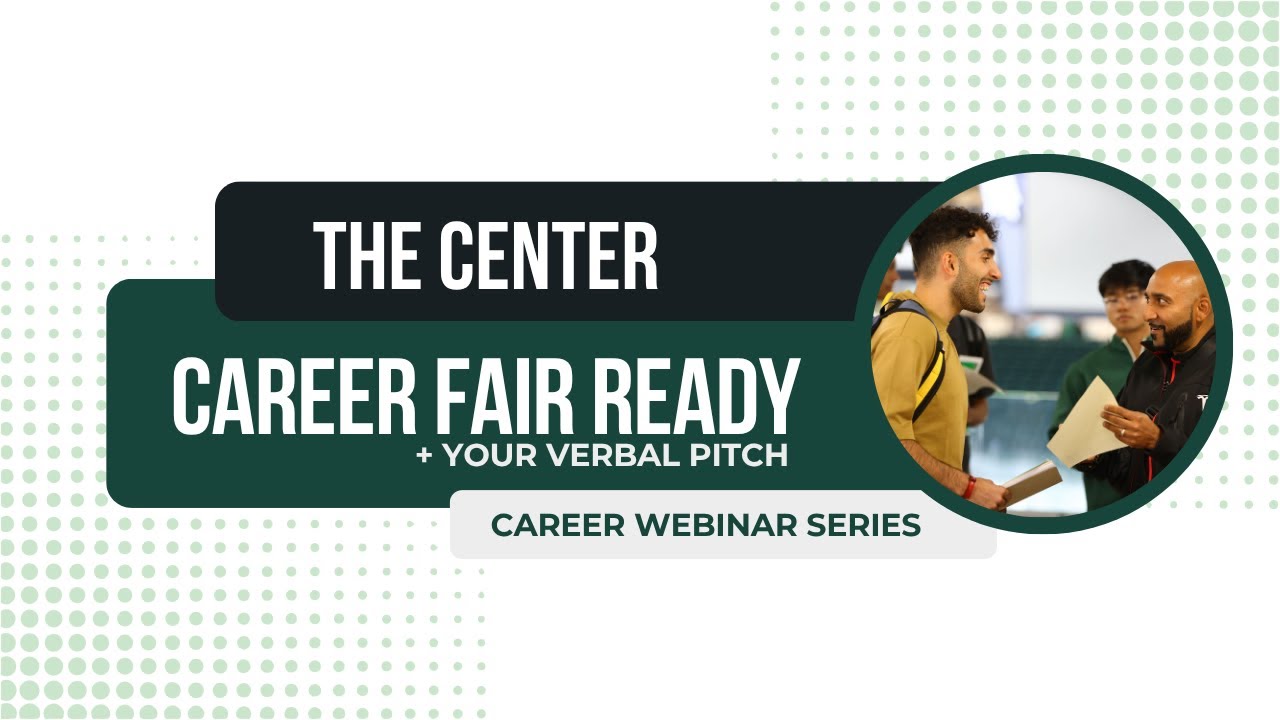 Get Career Fair Ready Youtube