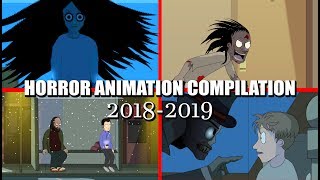 13 Even More Animated Horror Stories (2018-2019 Compilation)