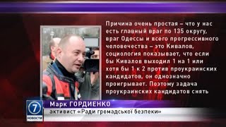 Выборы в Одессе: активист Марк Гордиенко снял свою кандидатуру