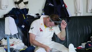 Aussie Cricketers Rage - The Test (swearing, throwing bat)