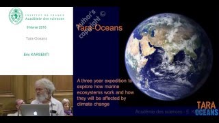 Conférence -E. Karsanti - Expedition Tara Oceans : Etude de la biodiversité océanique