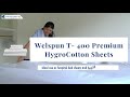 Welspun T-400 Premium Hygro Cotton Sheets | Cotton Sheets Wholesale USA | Cotton Sheets USA