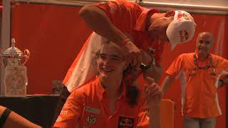 Stefan Everts \u0026 Ken Roczen shave Jeffrey Herlings hair