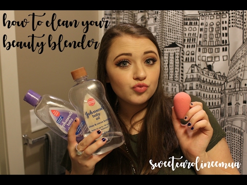 EASIEST WAY TO CLEAN YOUR BEAUTY BLENDER!!! | sweetcarolineemua EASIEST WAY TO CLEAN YOUR BEAUTY BLENDER!!! | sweetcarolineemua