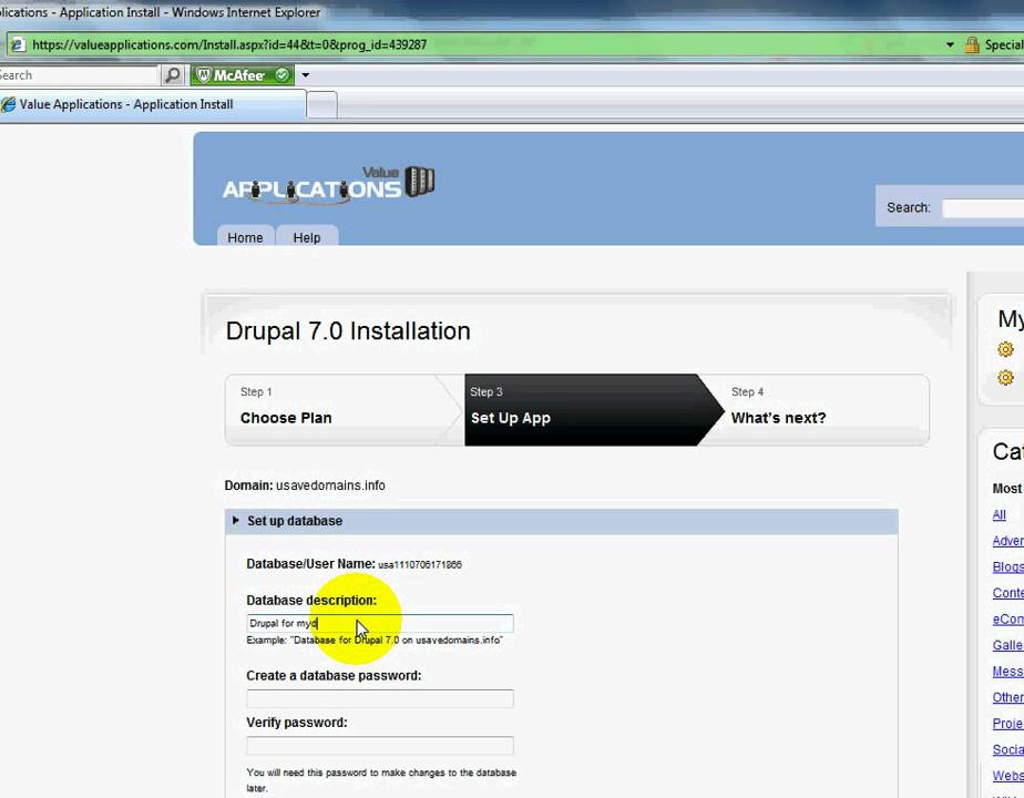 Drupal How To Install Drupal Automatically Youtube