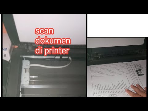 Cara Scan Dokumen Di Printer MP230 - YouTube