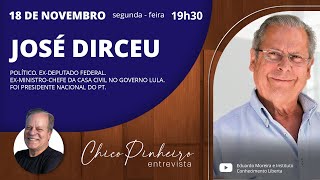 CHICO PINHEIRO ENTREVISTA - 18/11/24 - CHICO PINHEIRO ENTREVISTA JOSÉ DIRCEU