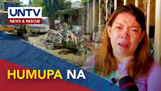 Baha sa Rodriguez, Rizal, humupa na; makapal na putik sa loob ng mga bahay, tumambad sa residente