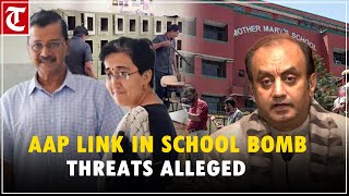 BJP’s Sudhanshu Trivedi alleges AAP links in Delhi school bomb threats