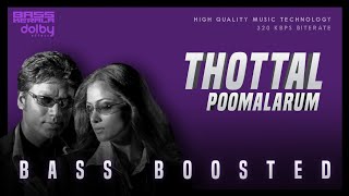 Thootaal Poo Malarum | Bass Boosted | New | A R RAHMAN | BK Atmos