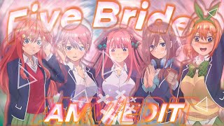 Anime edit (Five Brides) |「 AMV」 Пять Невест