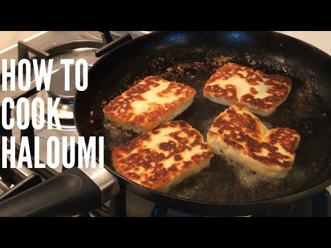 Recipe for baked halloumi cheese