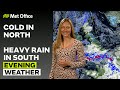26/04/24 – Rain in the south, clearer elsewhere – Evening Weather Forecast UK – Met Office Weather