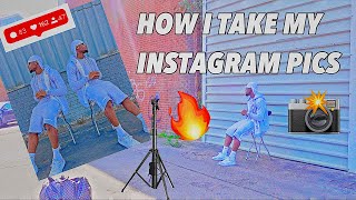 HOW I TAKE MY OWN INSTAGRAM PICTURES 2022 WITH LENS BUDDY (SIMPLE & EASY) | MENS FASHION!