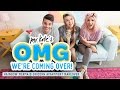 Jessie Paege’s Rainbow Mermaid Unicorn Apartment Makeover! | Mr. Kate | OMG We're Coming Over